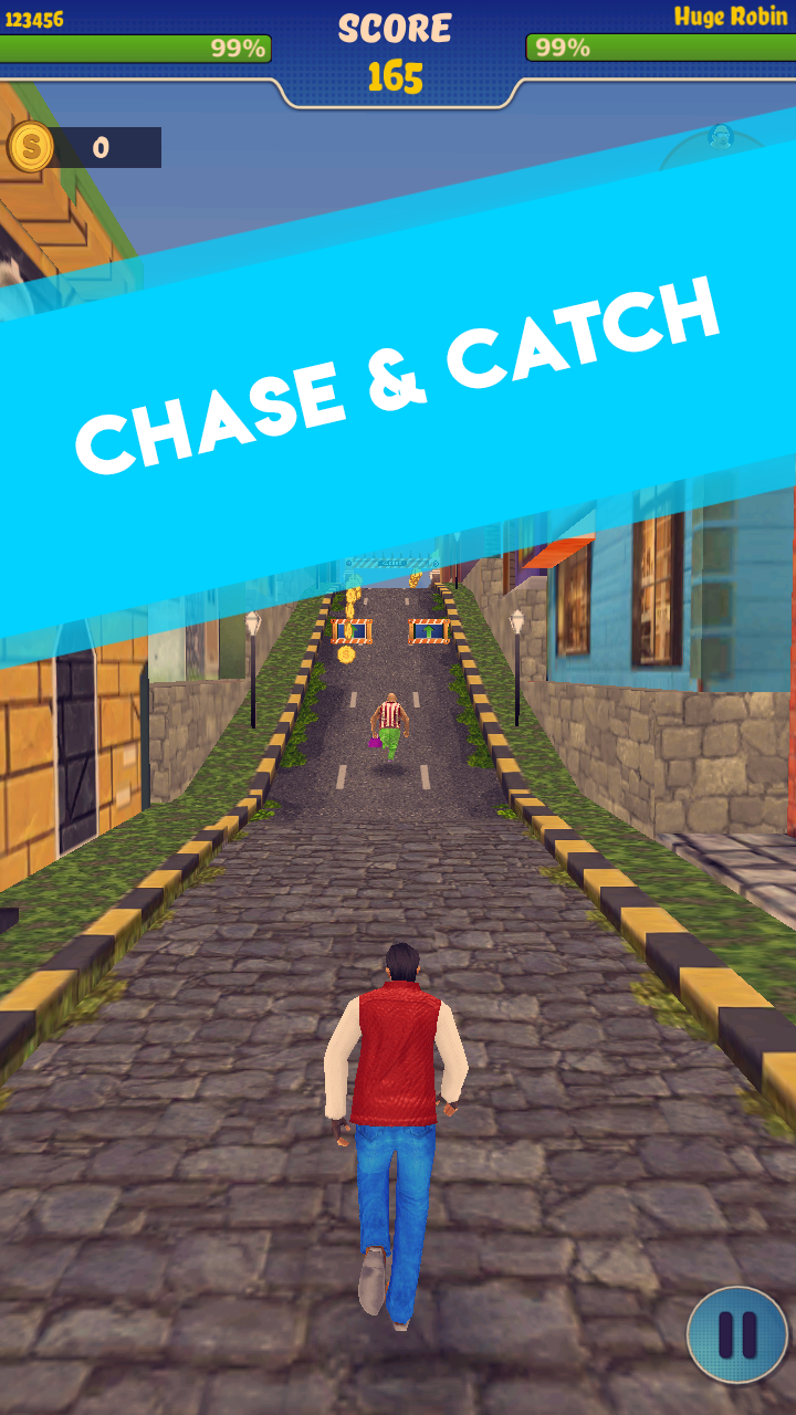 Screenshot of Robber Catch: Street Run