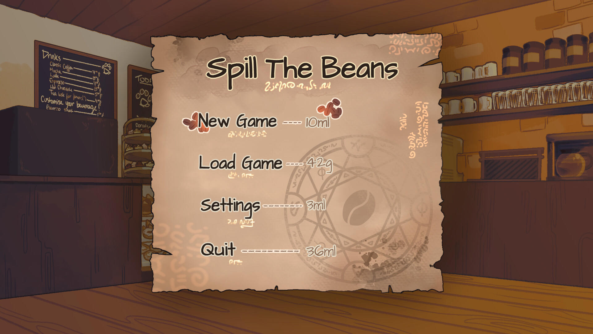 Spill the Beans遊戲截圖