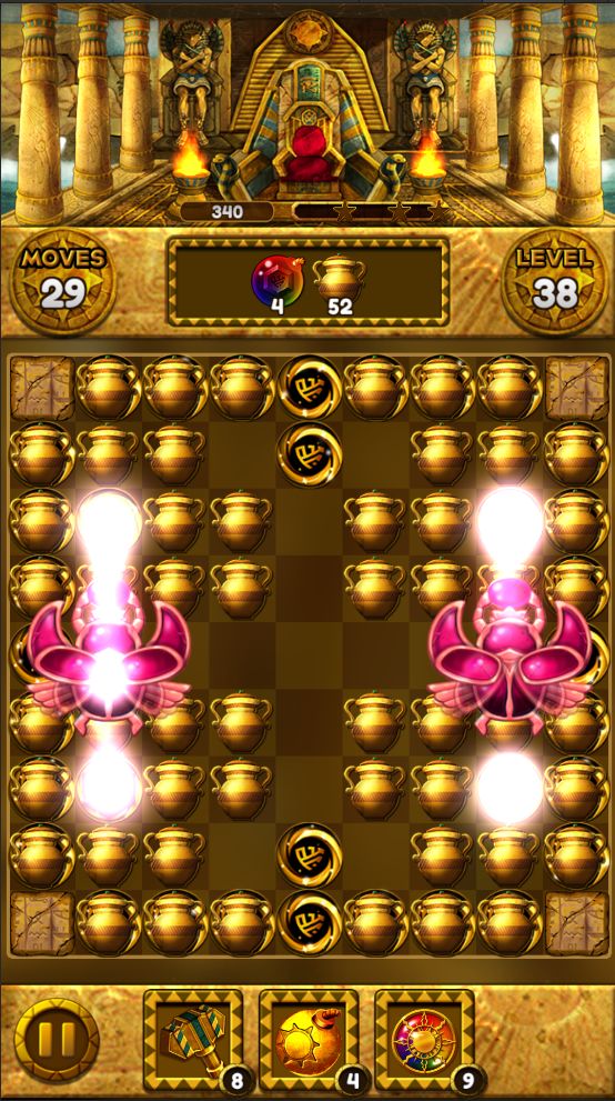 Screenshot of Jewel Queen: Puzzle & Magic