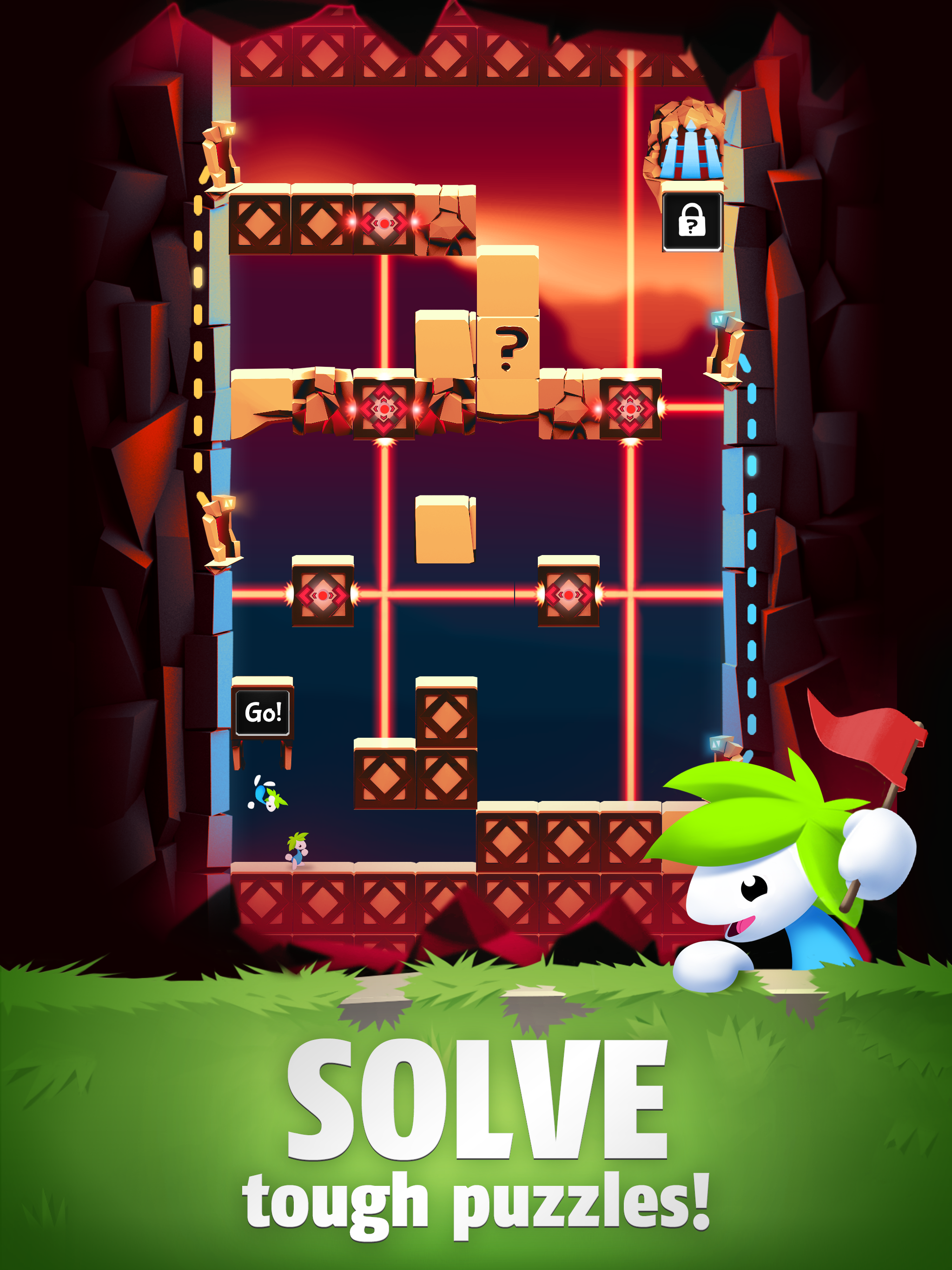 Lemmings: Puzzle Survival Game Screenshot