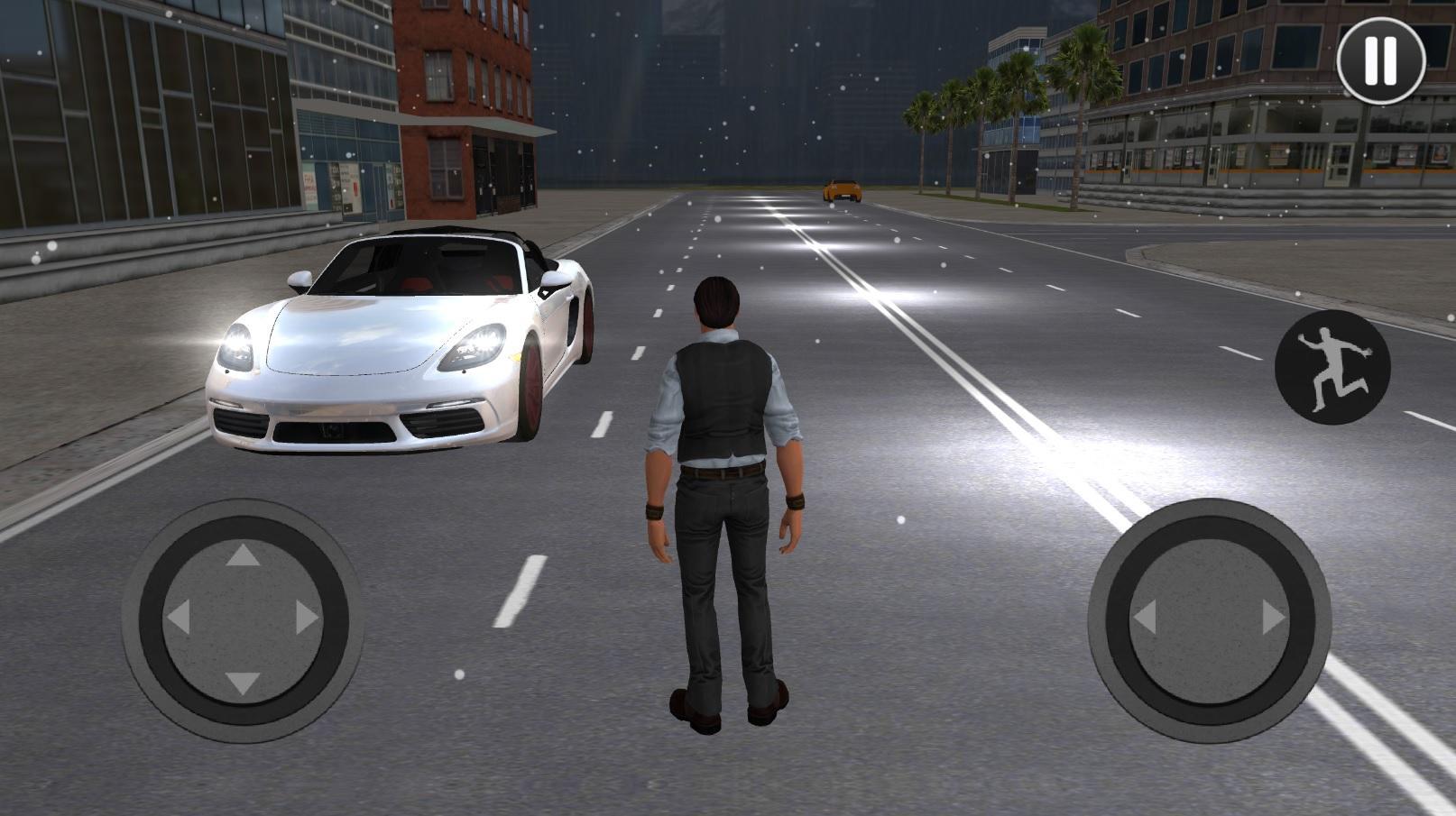 American City Car Driving Game Screenshot