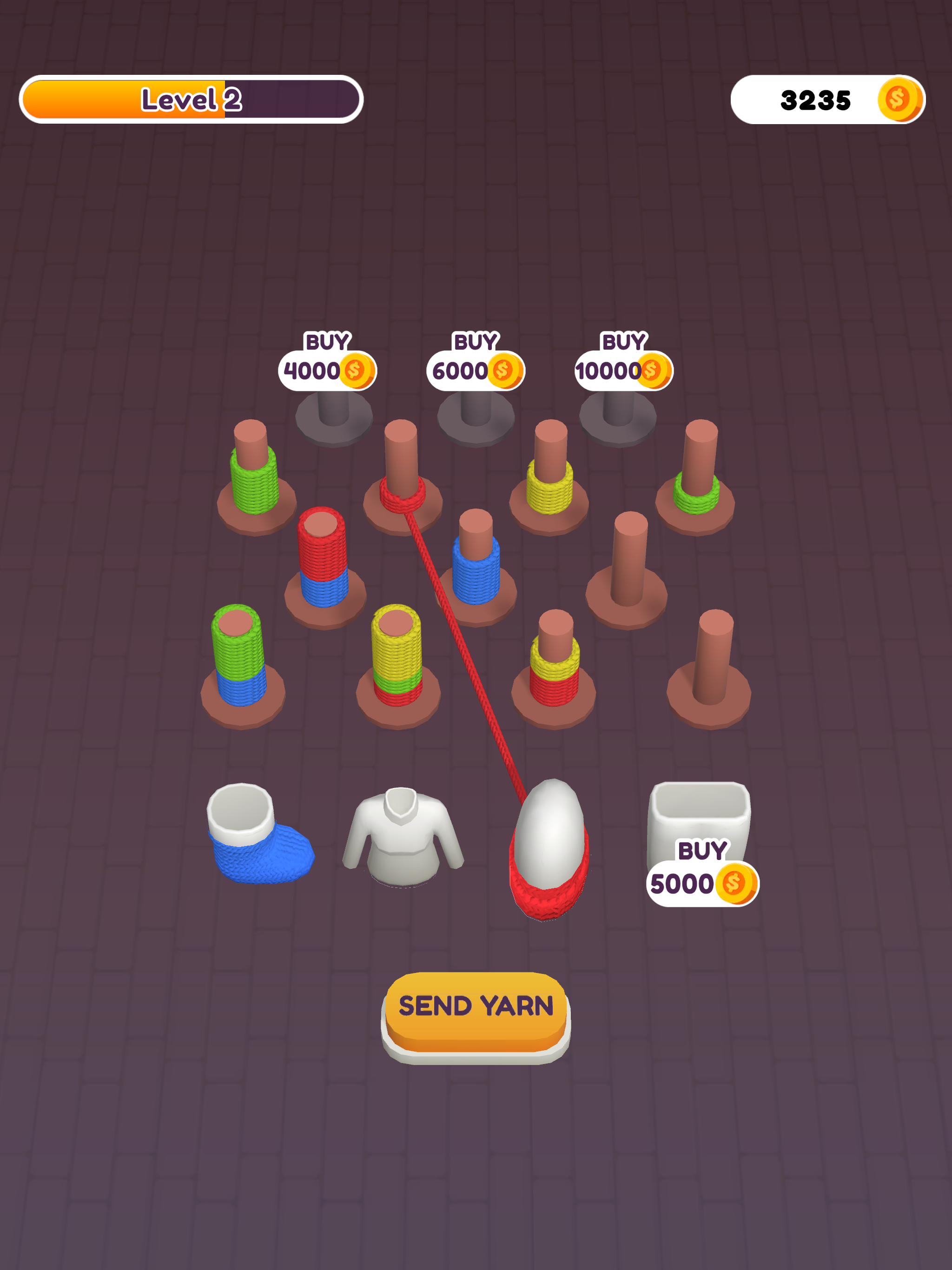 Knitting Sort ภาพหน้าจอเกม