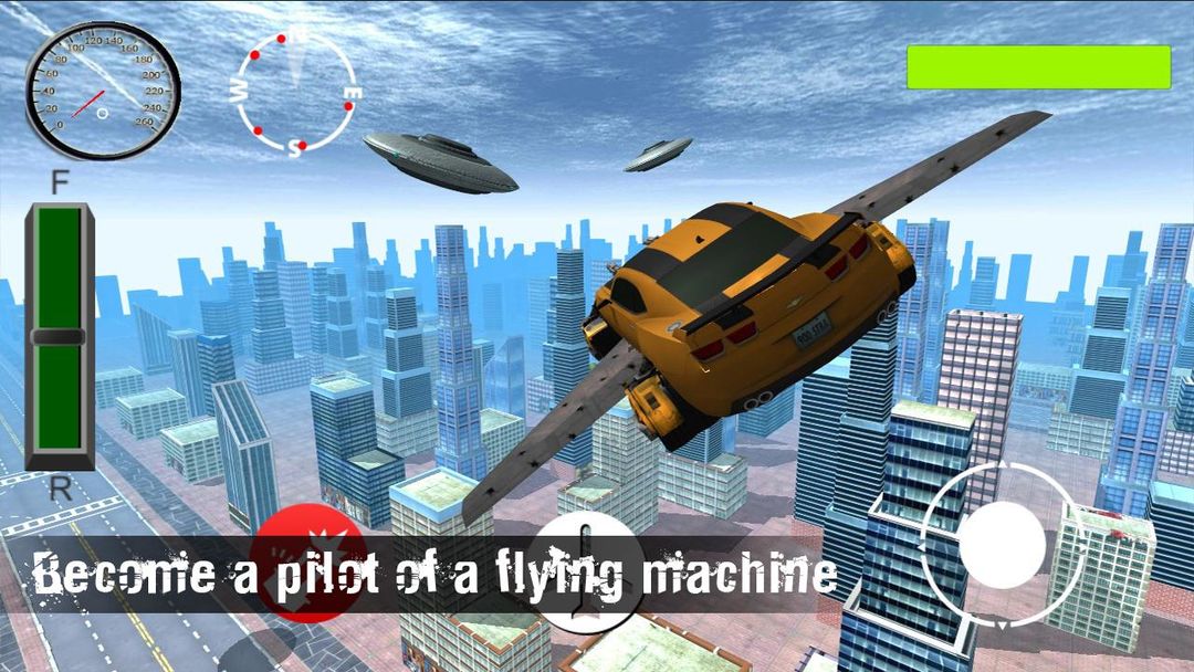 Flying Car X Ray Simulator 게임 스크린 샷