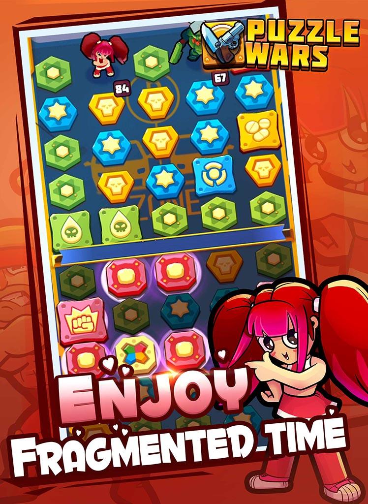 Puzzle Wars: Match 3 Battles Game Screenshot