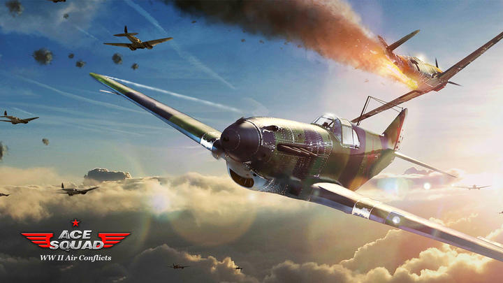 Banner of aviones de combate:WWII Guerra 3.13