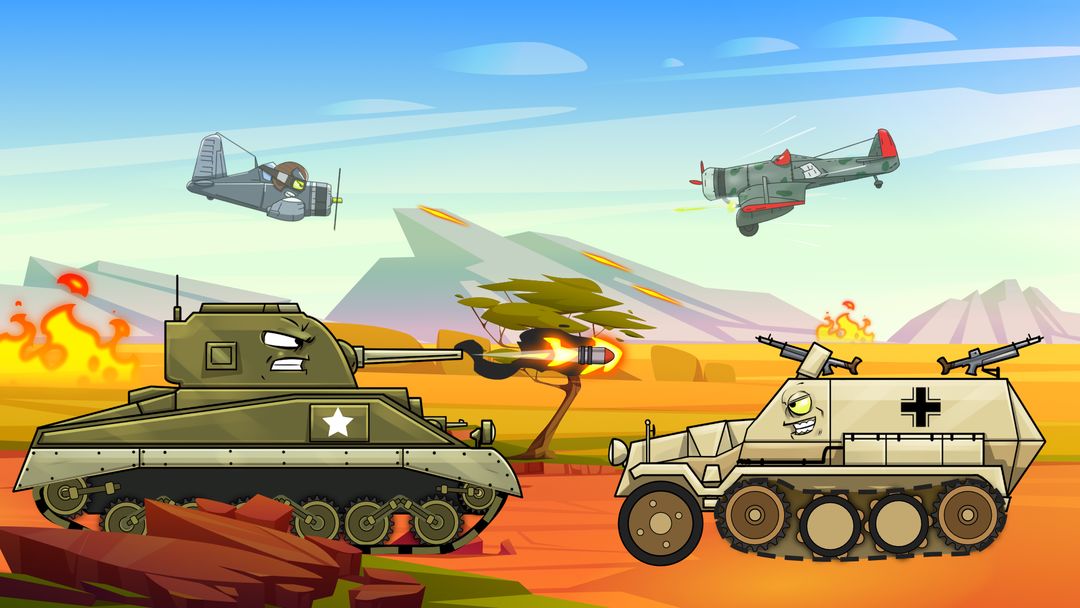 Merge Master Tanks: Tank wars遊戲截圖