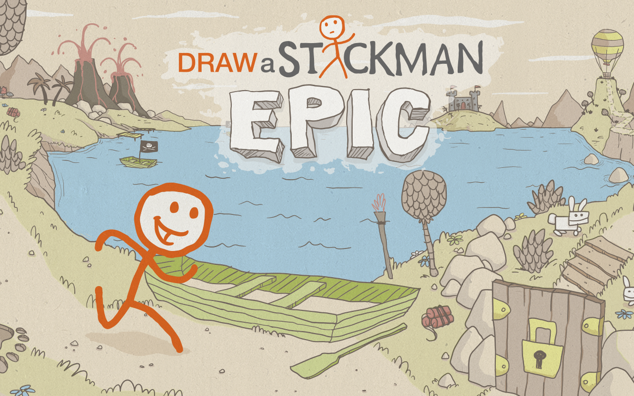 Draw a Stickman: EPIC Free Game Screenshot