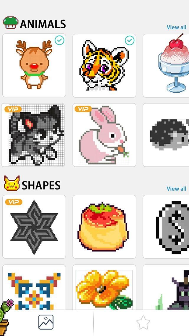 Cuplikan Layar Game Pixel Art Pro - Color by Number