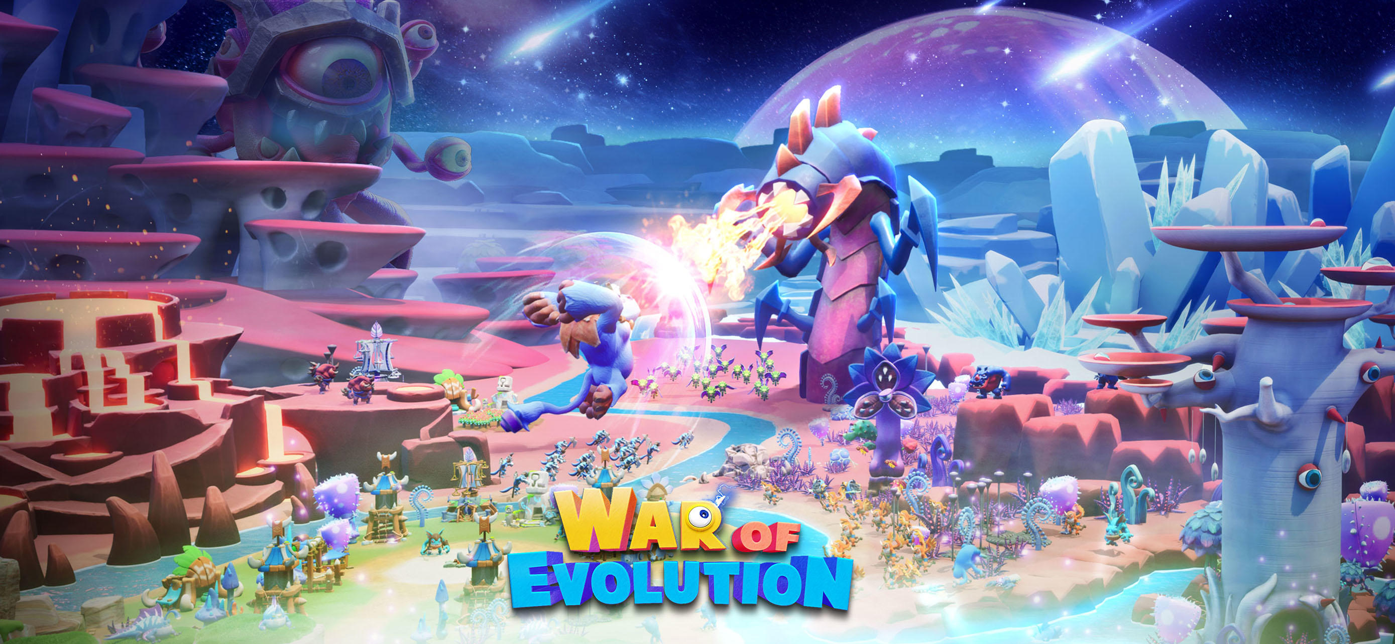 Скриншот игры War of Evolution