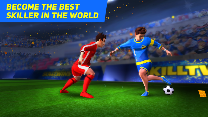 Скриншот игры SkillTwins Football Game