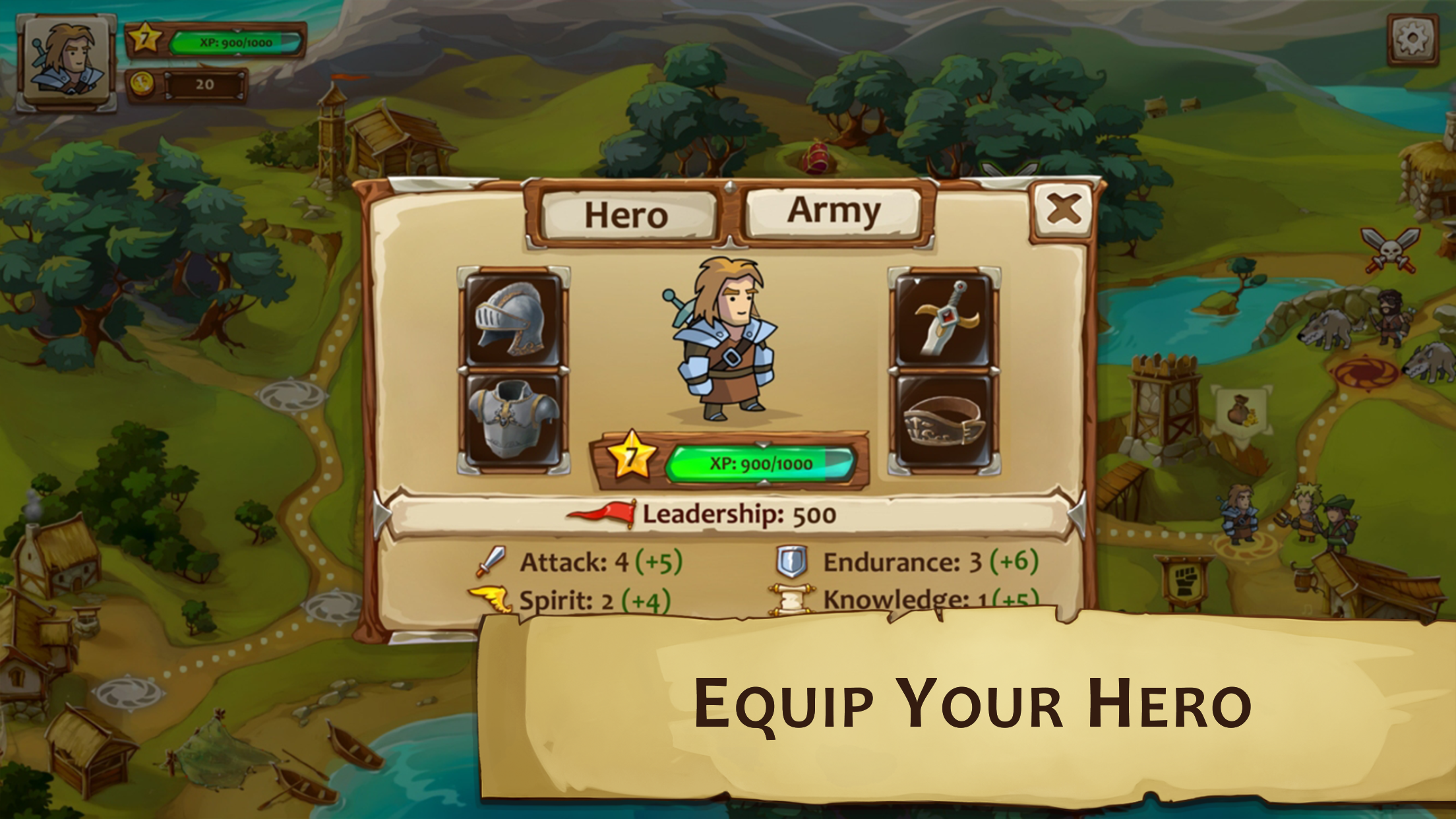 Braveland Game Screenshot