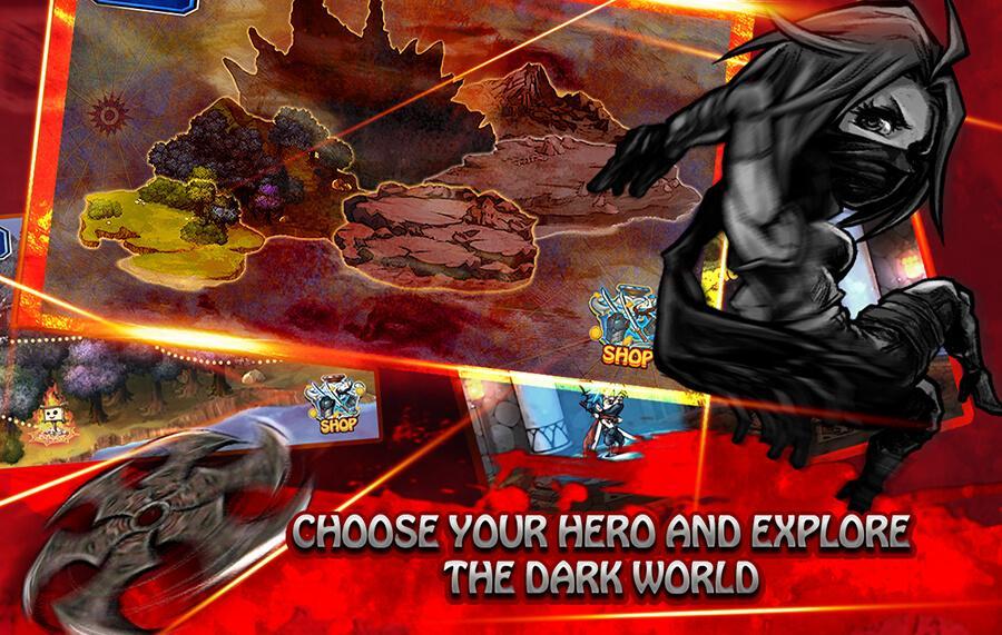 Ninja Fighter Deluxe Game Screenshot
