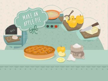 Grandma's Cakes Game Screenshot