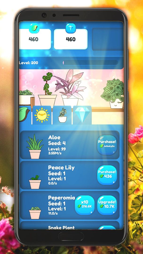Plant Paradise: Idle Garden screenshot game