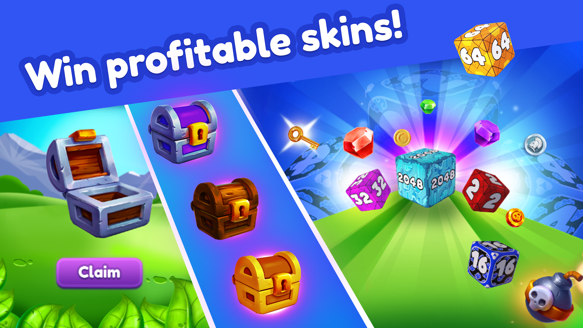 Crypto 2048 Cube Get Token NFT for Android/iOS - TapTap