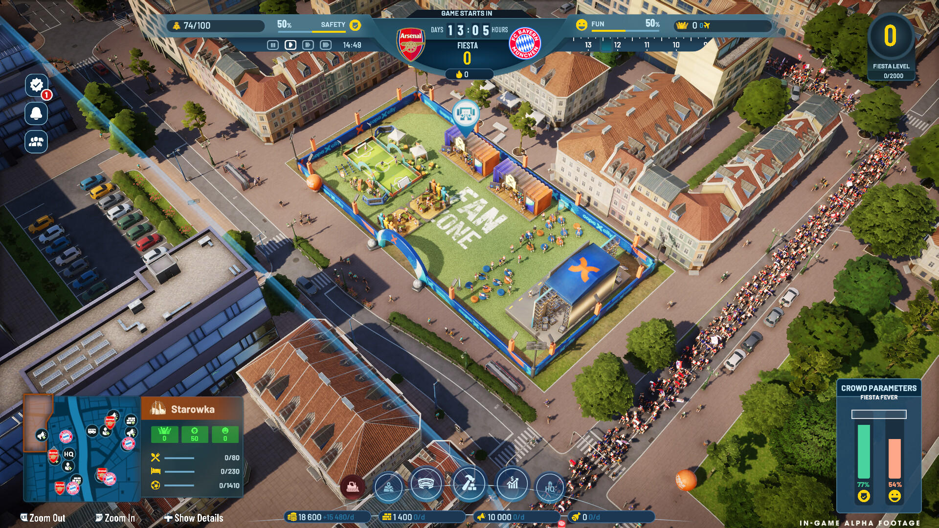 Screenshot of COPA CITY