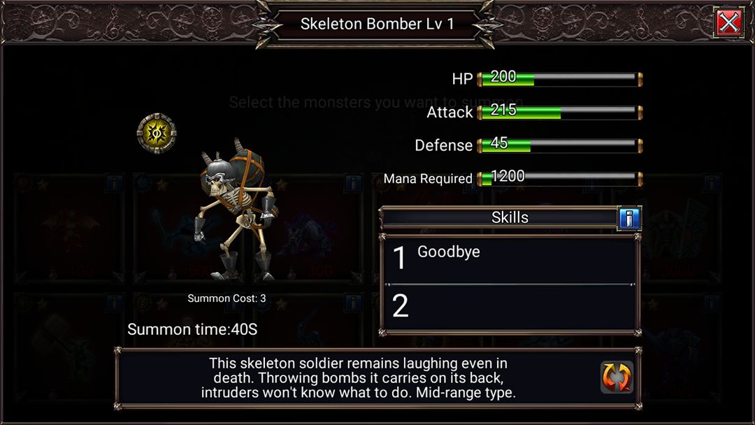 Fortress Legends screenshot game
