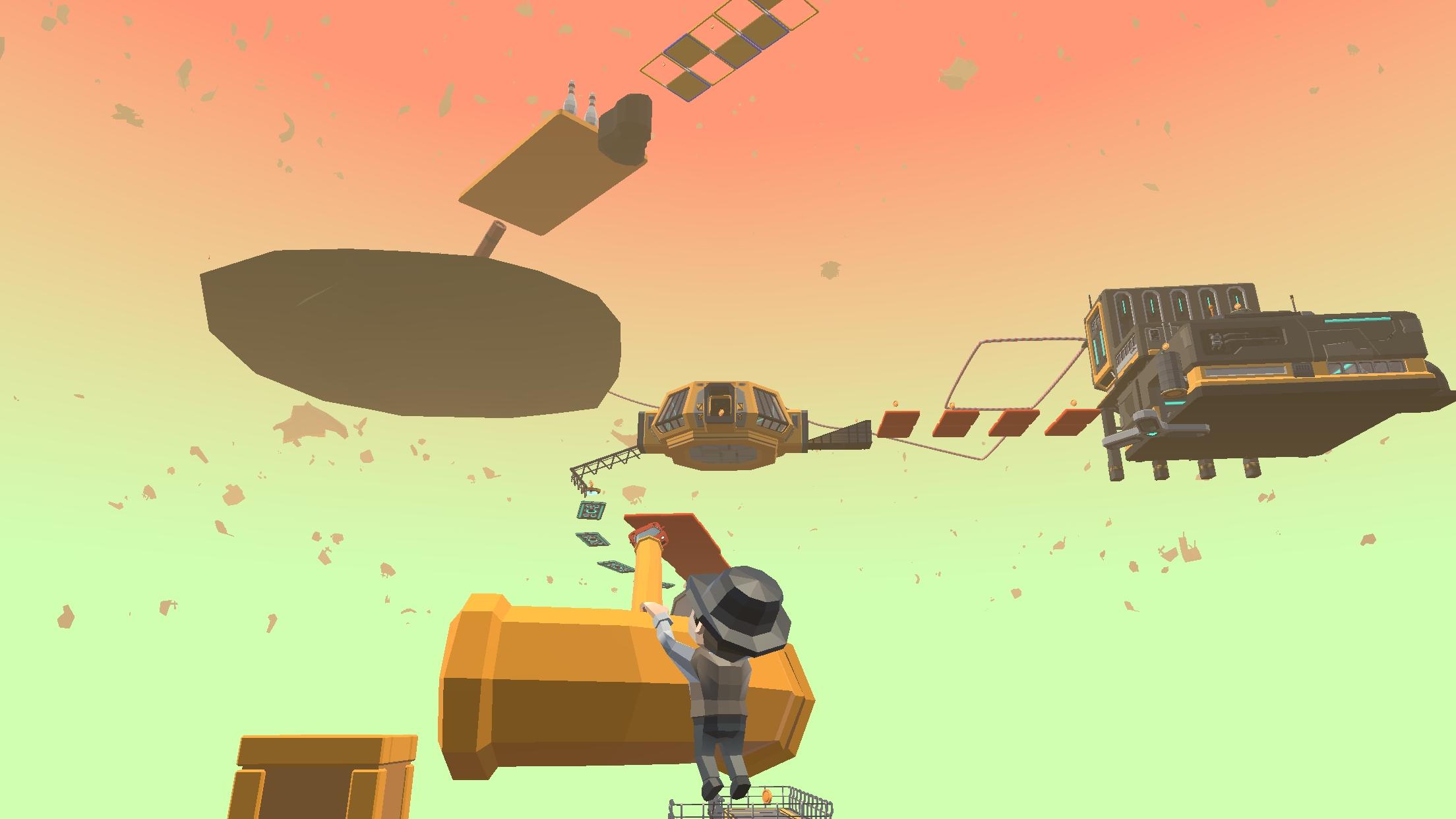 Screenshot of Going Up: 3D Space Parkour