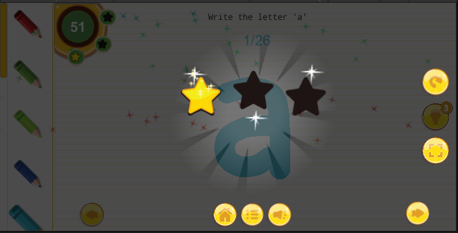 Learning Through Painting Game Screenshot