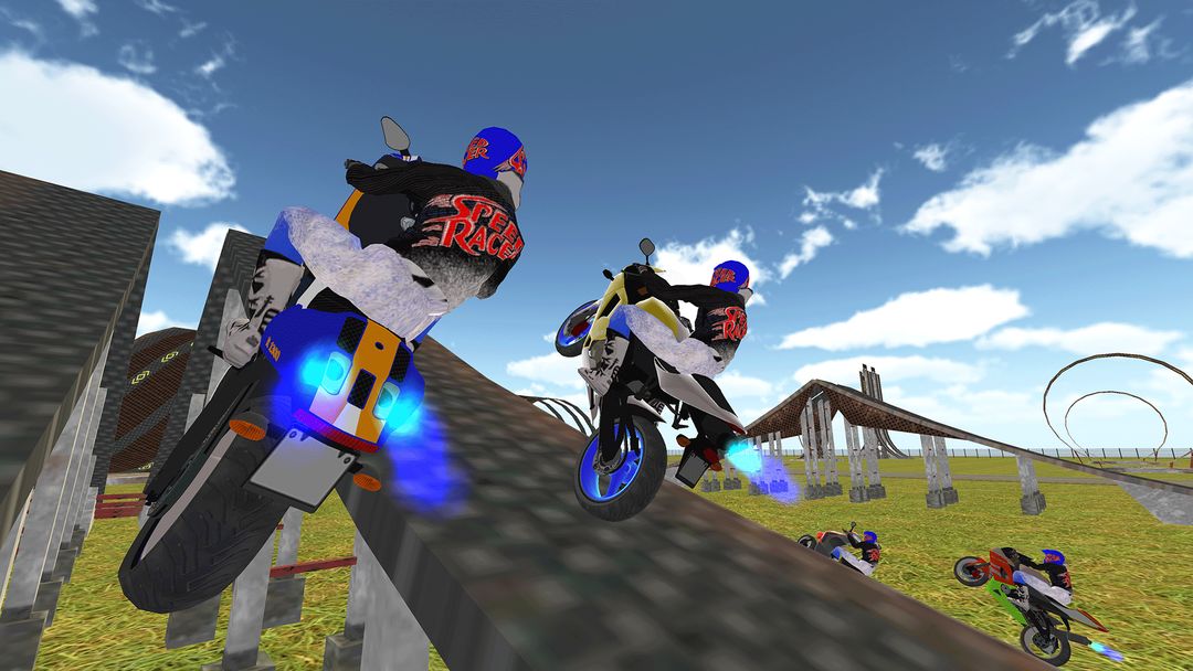 自行車騎士 - 警察追逐遊戲遊戲截圖