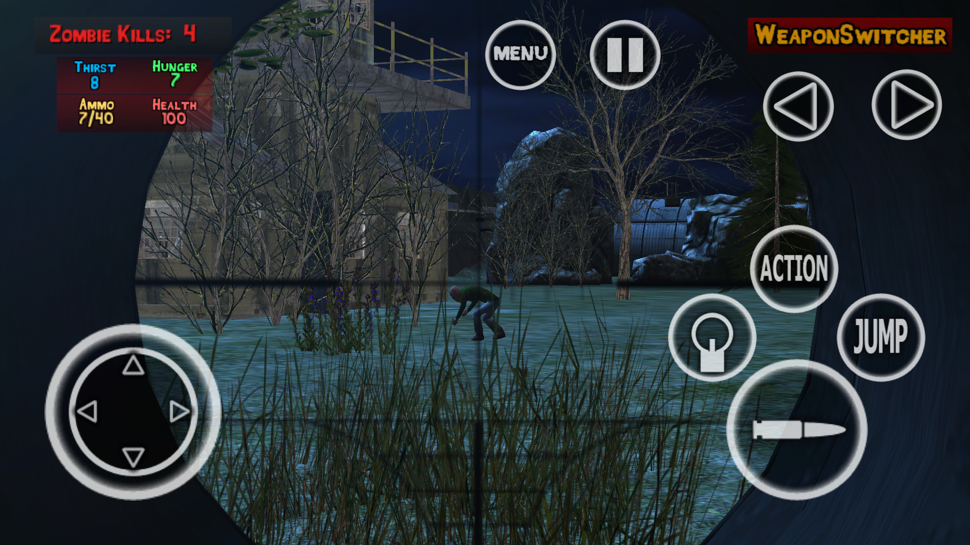 Captura de Tela do Jogo Zombie Infection