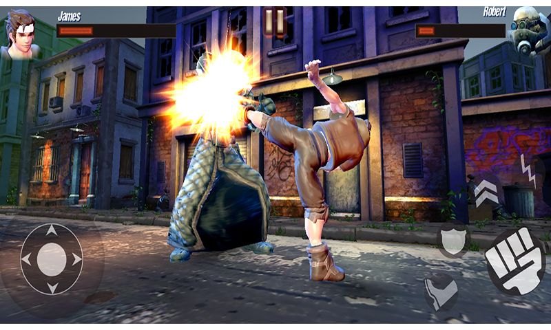 Street Warrior Ninja - เกมซามูไรต่อสู้ 2019 ภาพหน้าจอเกม