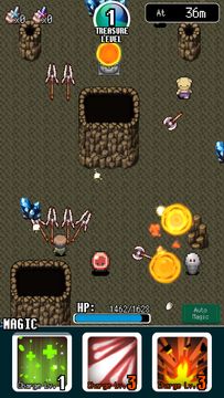 Cuplikan Layar Game Pixel Dungeon Hero