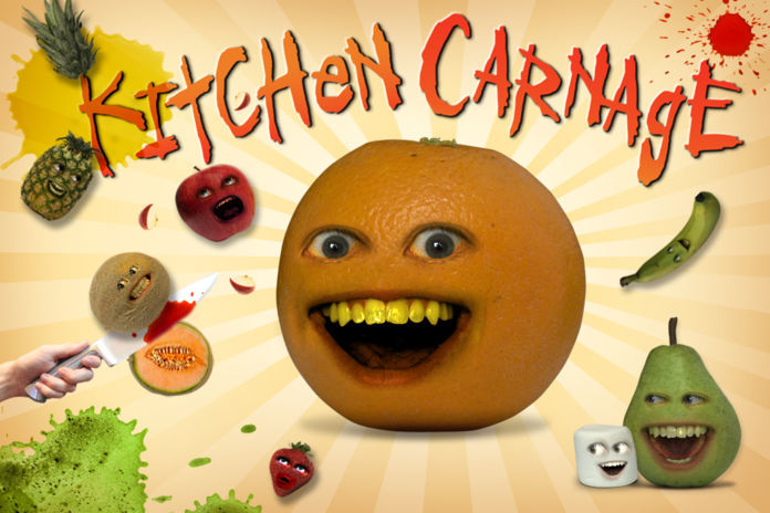 Screenshot 1 of Annoying Orange: Kitchen Carnage 