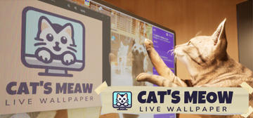 Banner of Cat's Meow Live Wallpaper 
