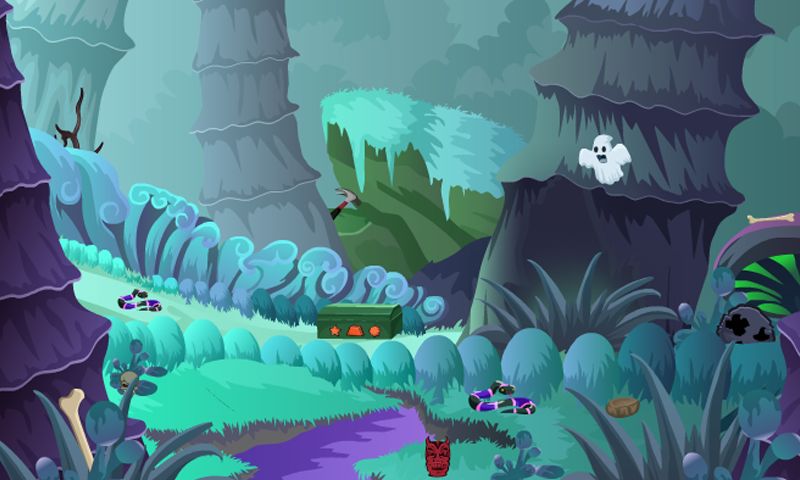 Screenshot of Magical Danger Forest Escape