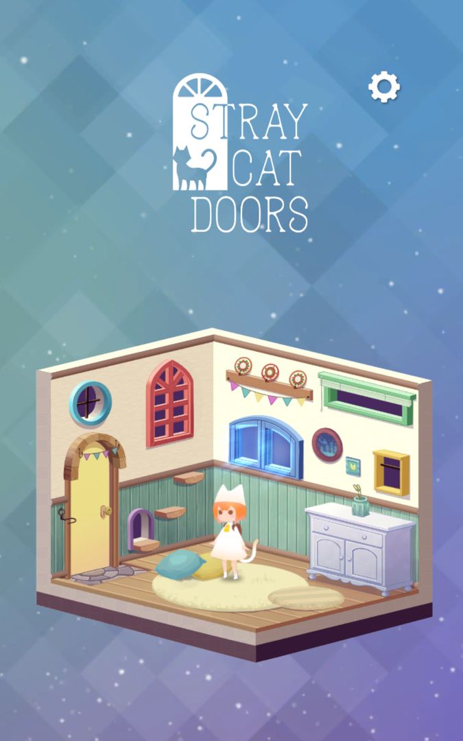Screenshot of 逃脱游戏 迷失猫咪的旅程 -Stray Cat Doors-