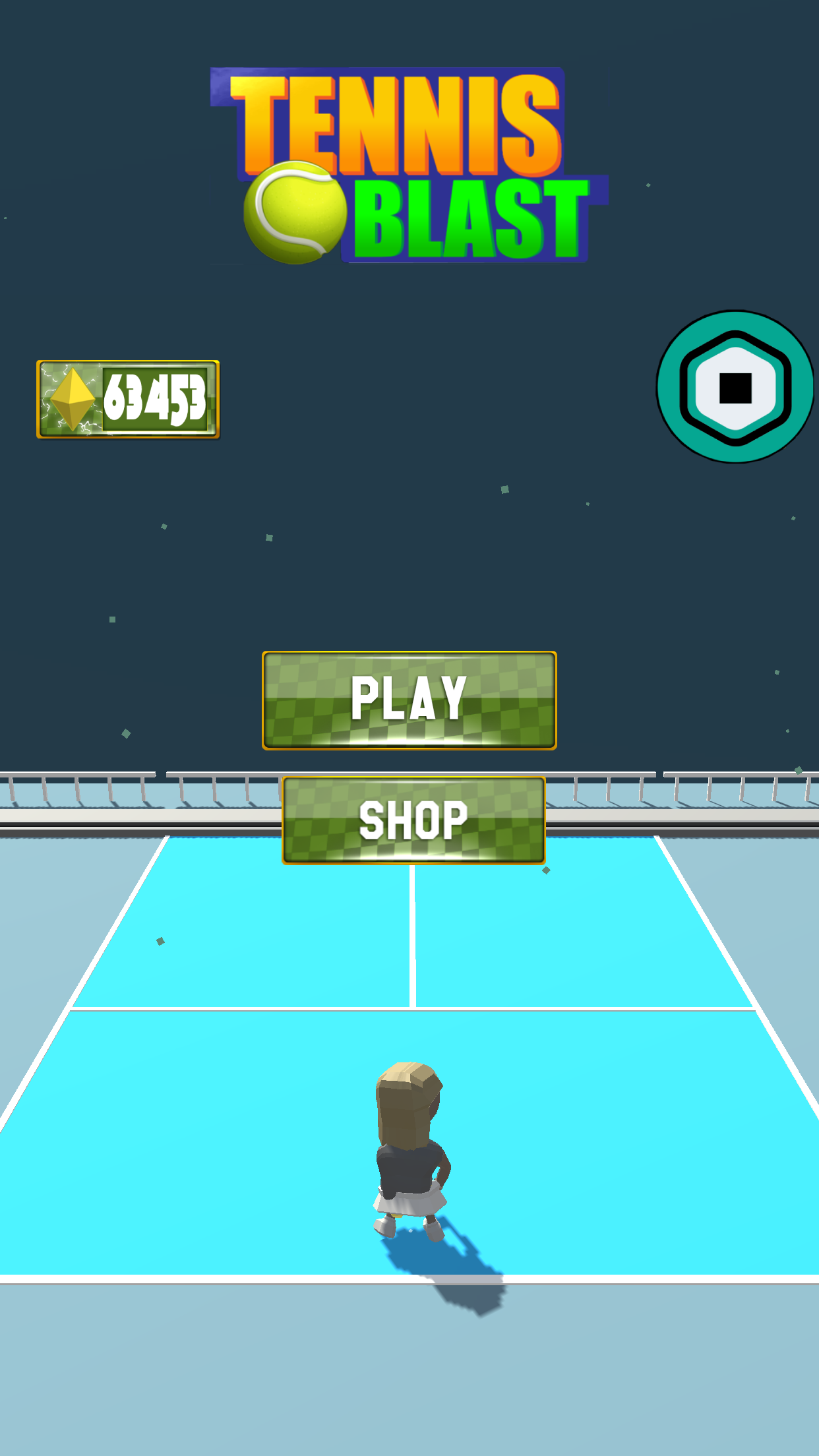 Screenshot of Robux Tennis Blast