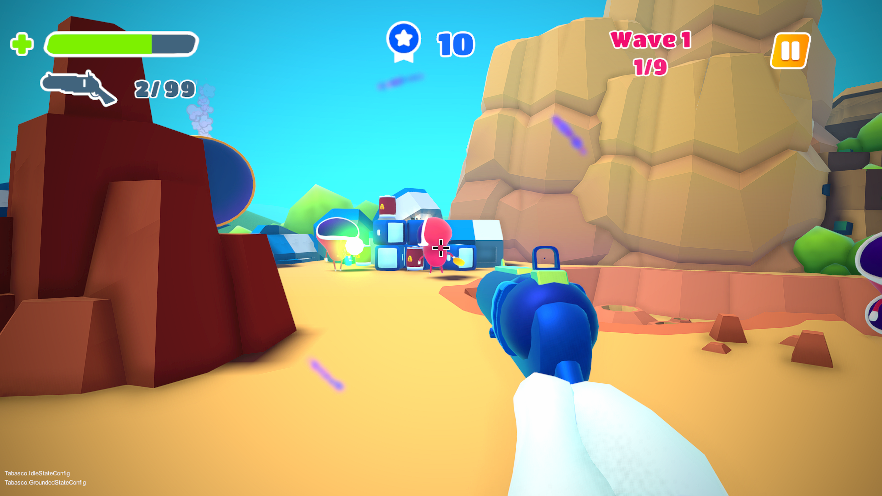 Cosmic Crackdown Game Screenshot