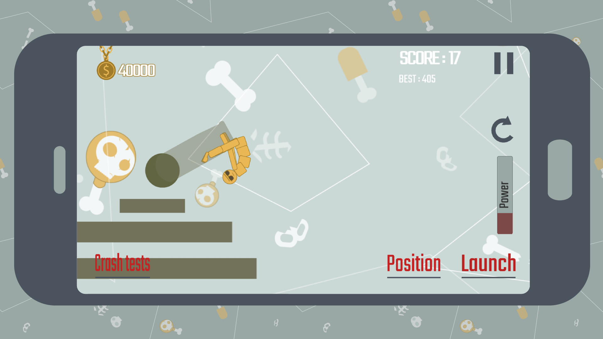 Stickman Destruction: Dismounting Game Screenshot