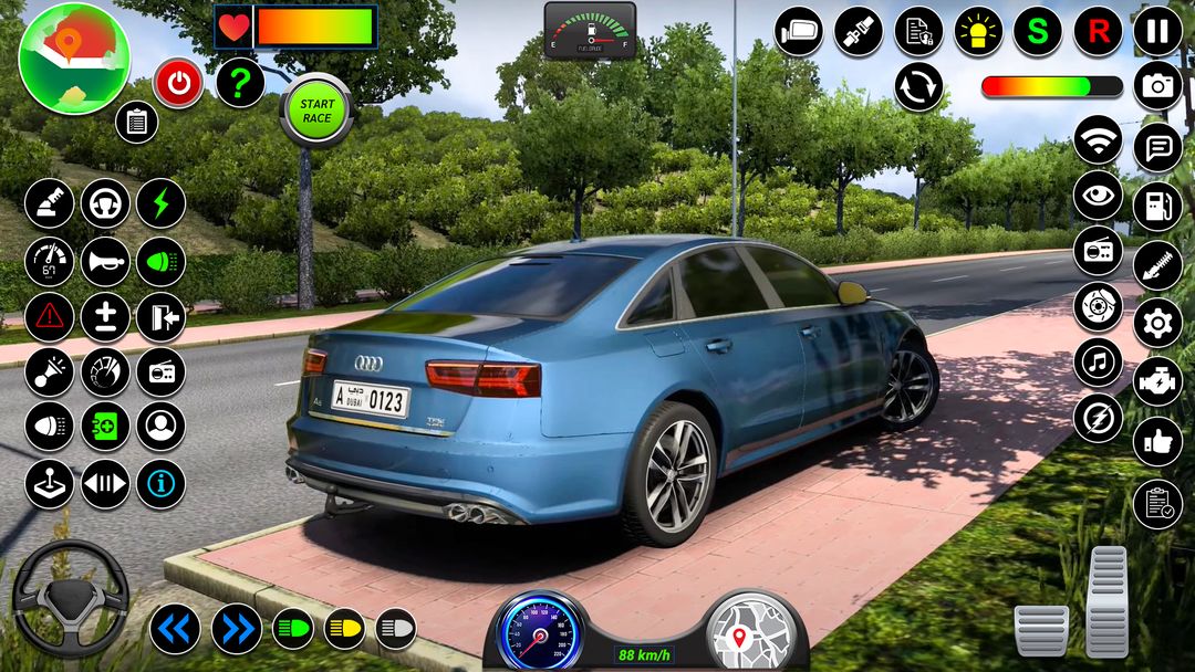 School Car Driving Car Parking screenshot game