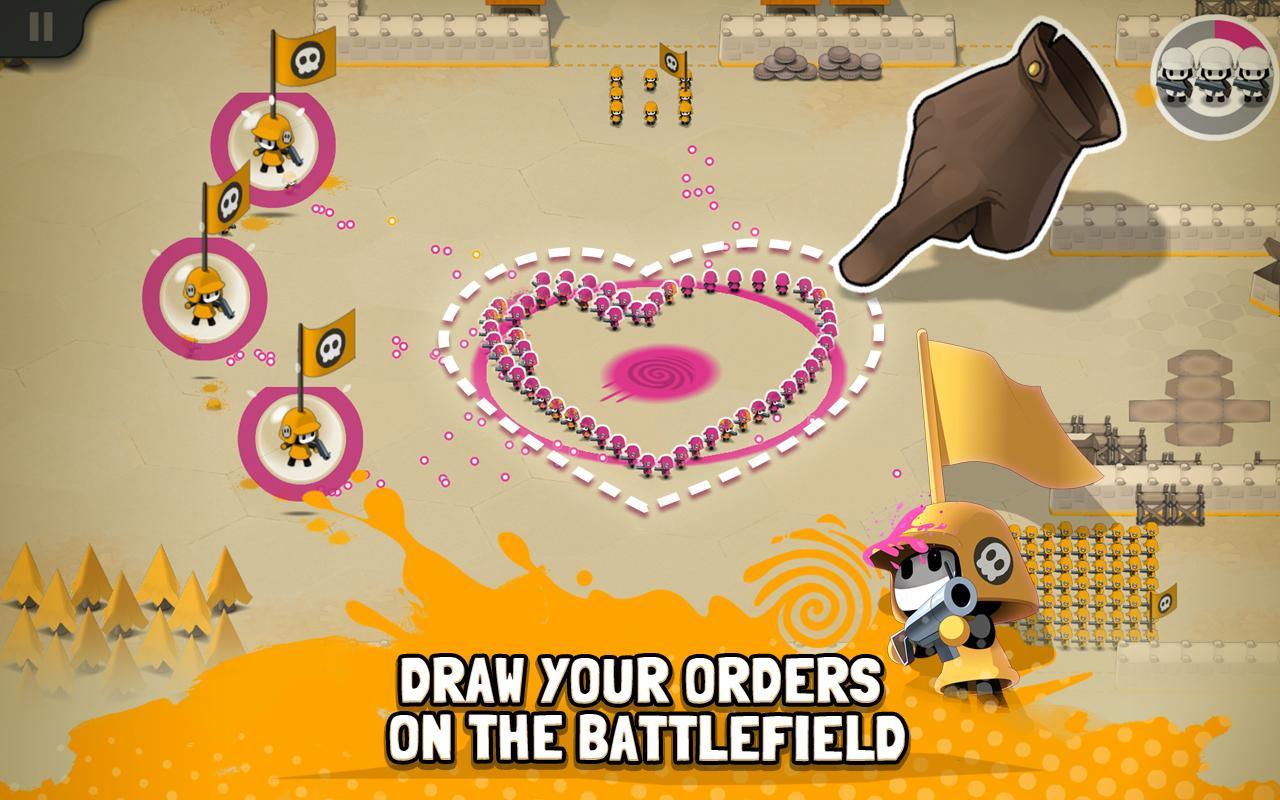 Tactile Wars Game Screenshot