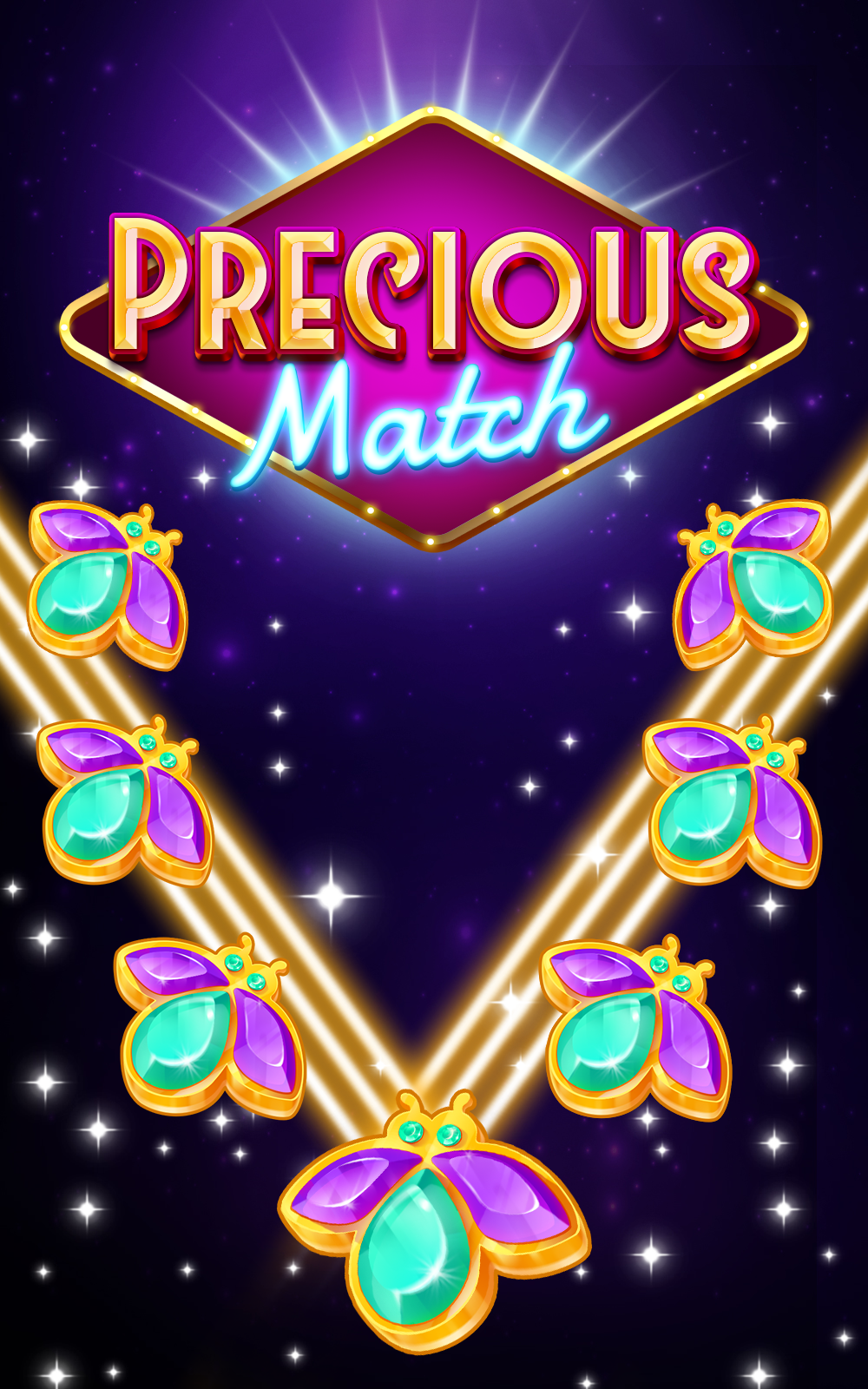 Precious Match Game Screenshot