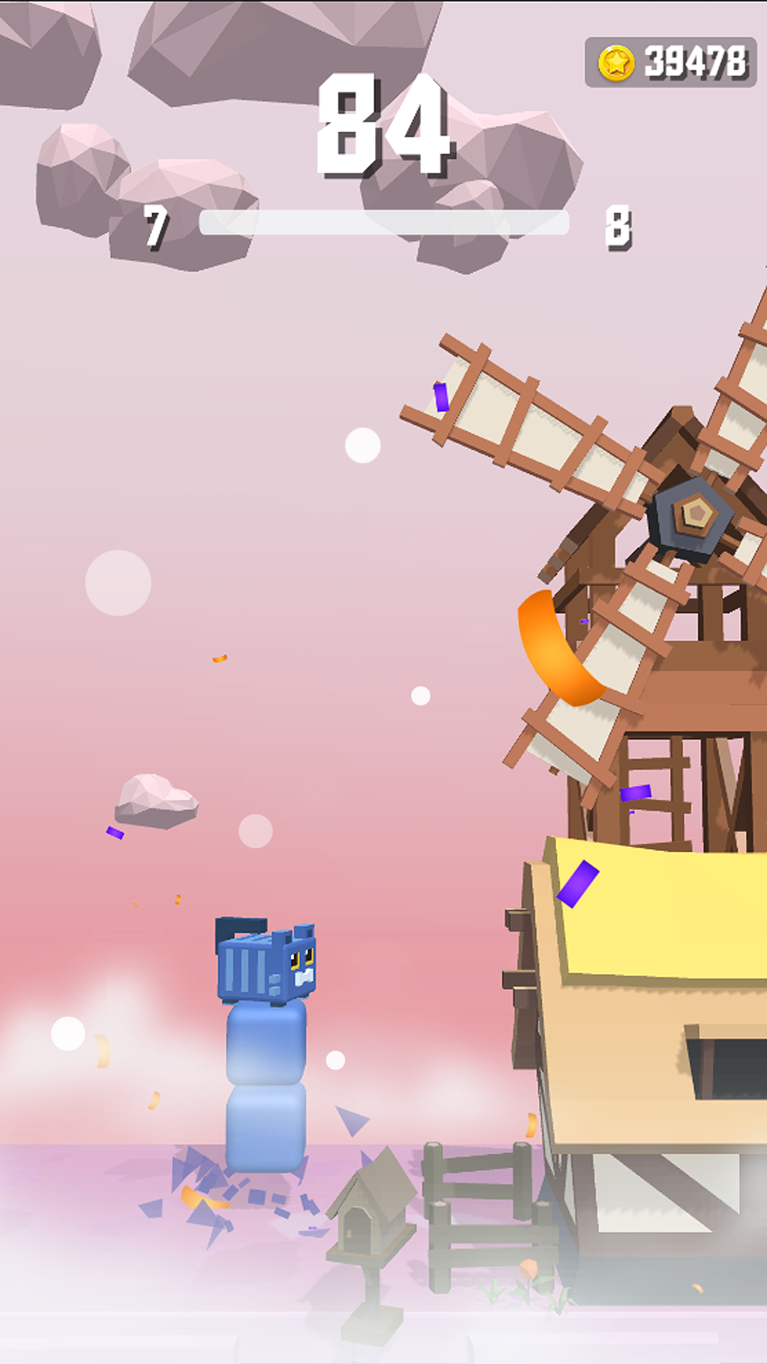 Screenshot of Square Rush 3D