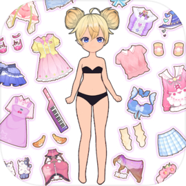 Vlinder Doll 2: dress up games