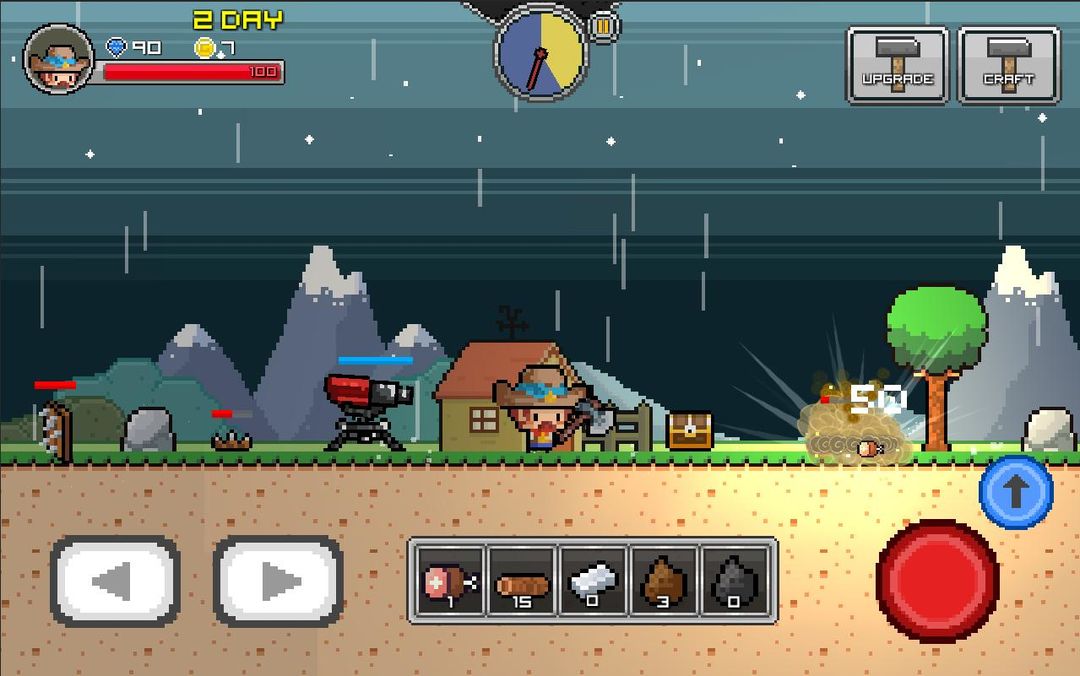 Pixel Survive screenshot game