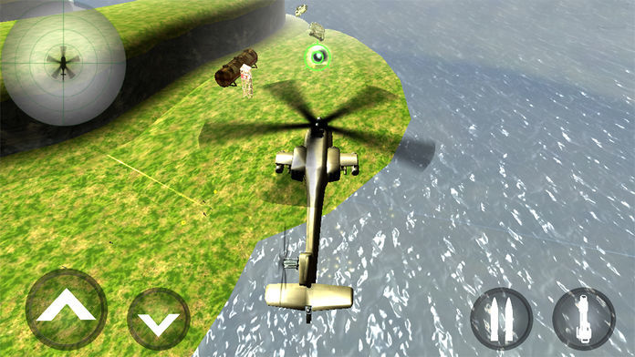 Screenshot of Gunship Helicopter Strike : Gunner Battle 3D Pro
