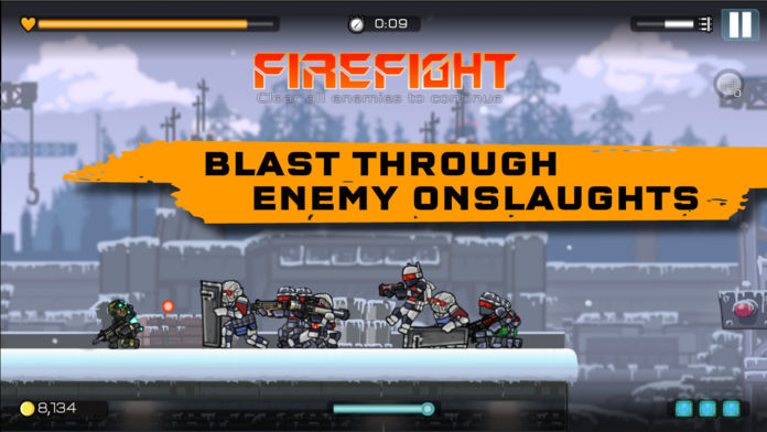 Strike Force Heroes: Extraction screenshot game