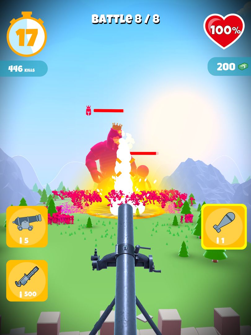 Crowd Defense screenshot game