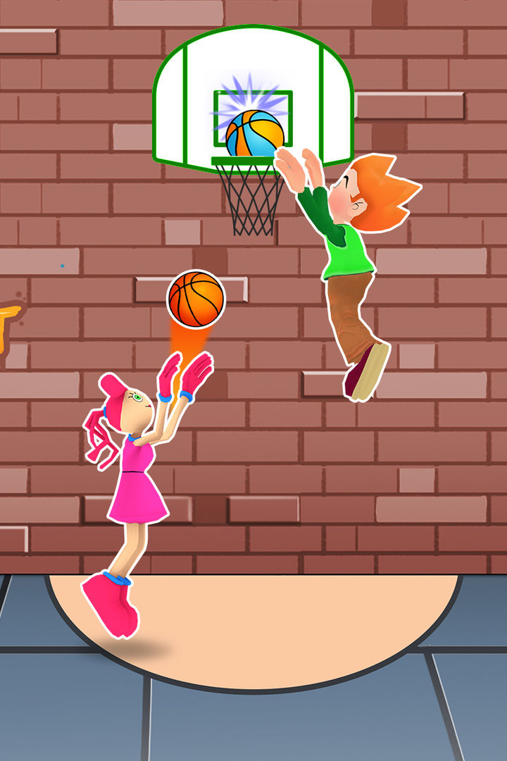 Screenshot of Basket Master Tap Shoot Battle