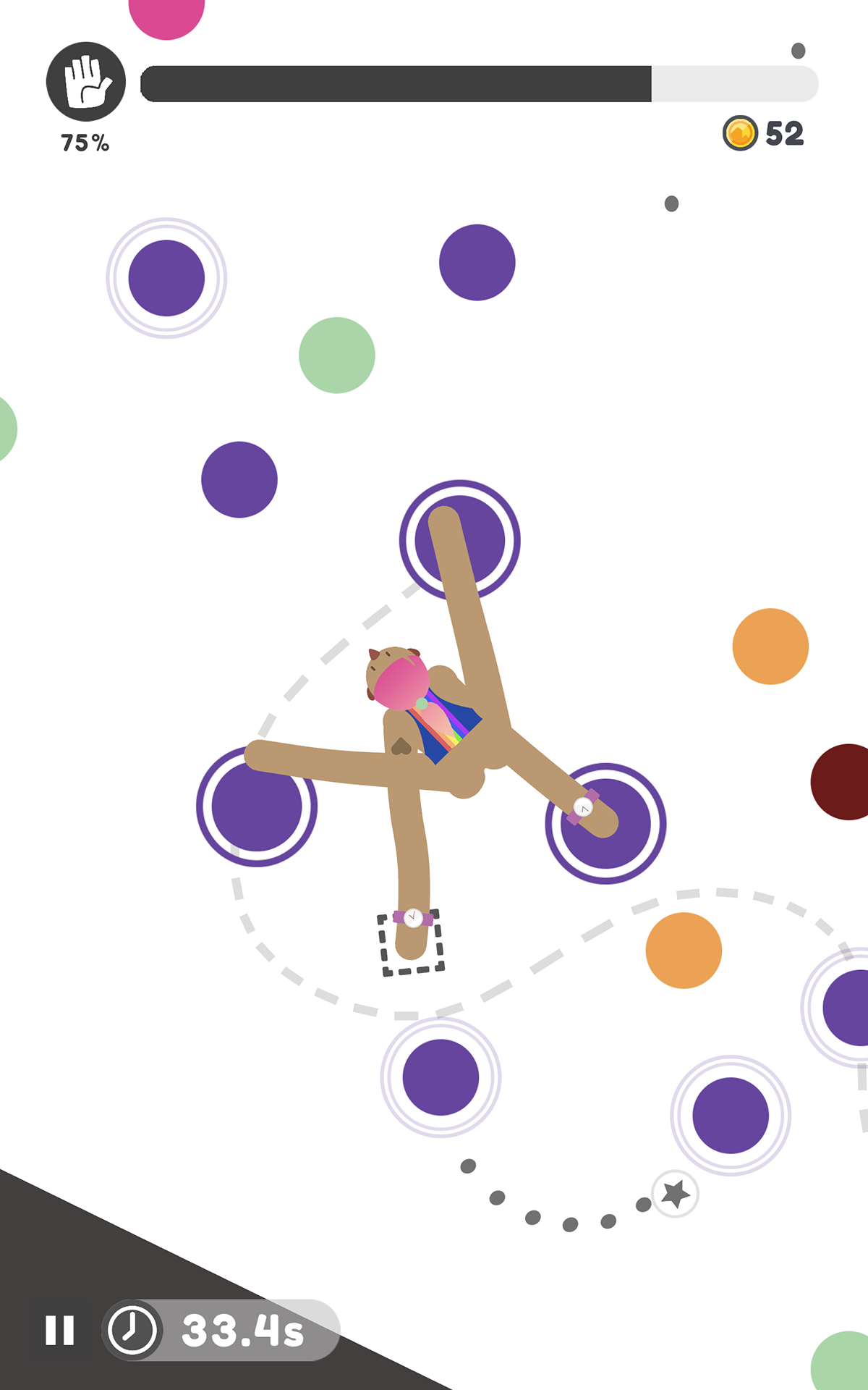 Nood Climbrs ภาพหน้าจอเกม