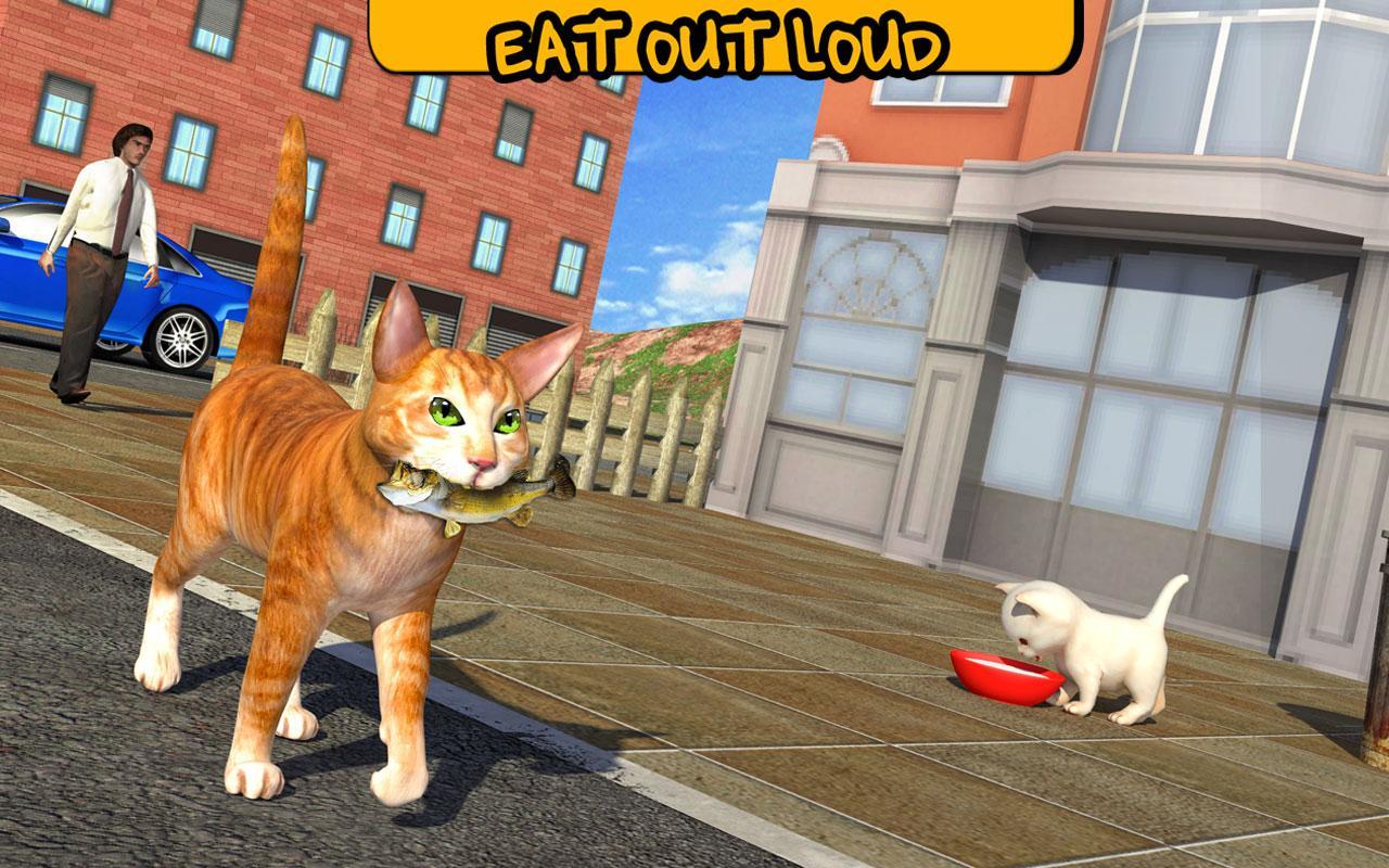 Скриншот игры Street Cat Sim 2016
