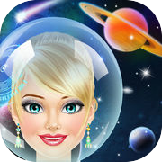 Outer Space Girls Salon - Makeup and Dress Games for Girls and Kids