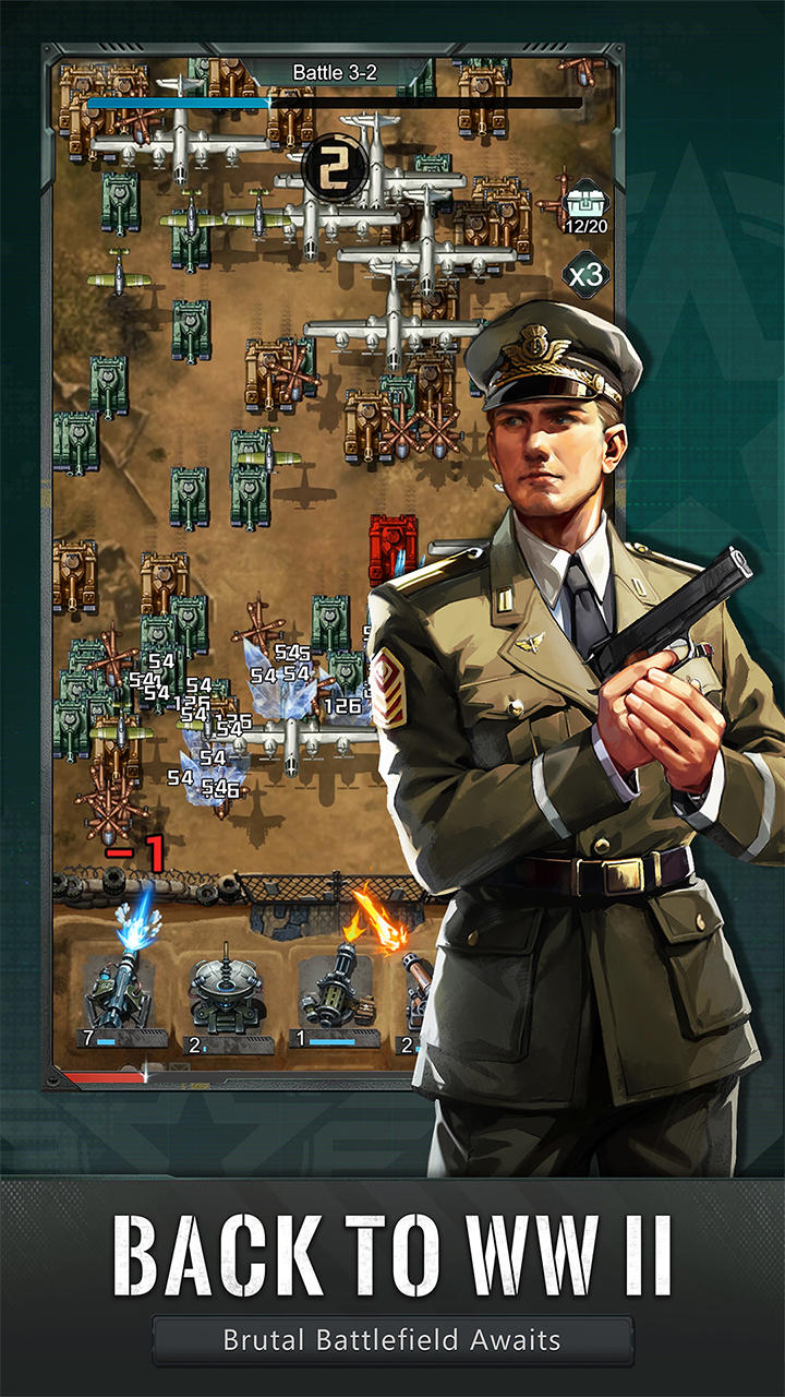 Last Bunker: 1945 screenshot game