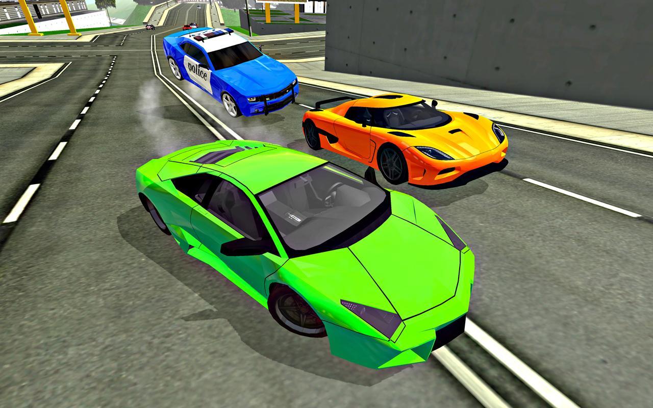 Screenshot 1 of Drift Car Real Driving Simulator - ការប្រណាំងខ្លាំង 1.0
