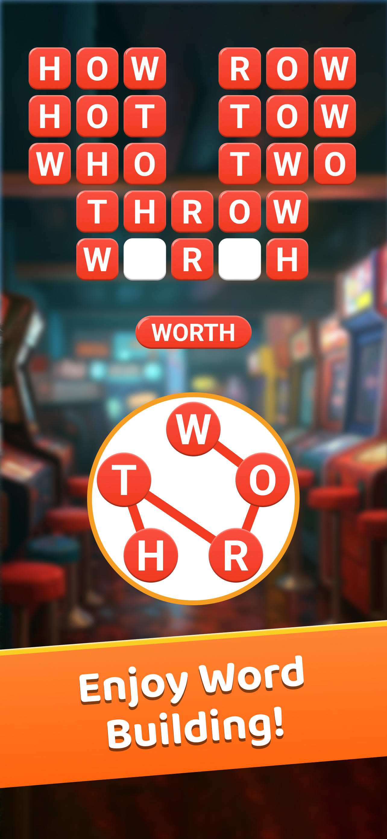 Captura de Tela do Jogo Word Trip - Word Puzzle Game